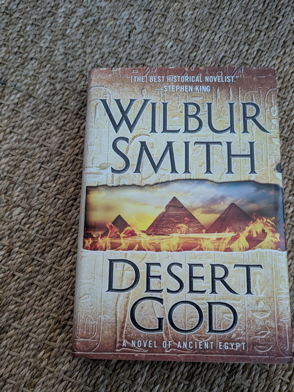 Desert God By Wilbur Smith Hardcover Book